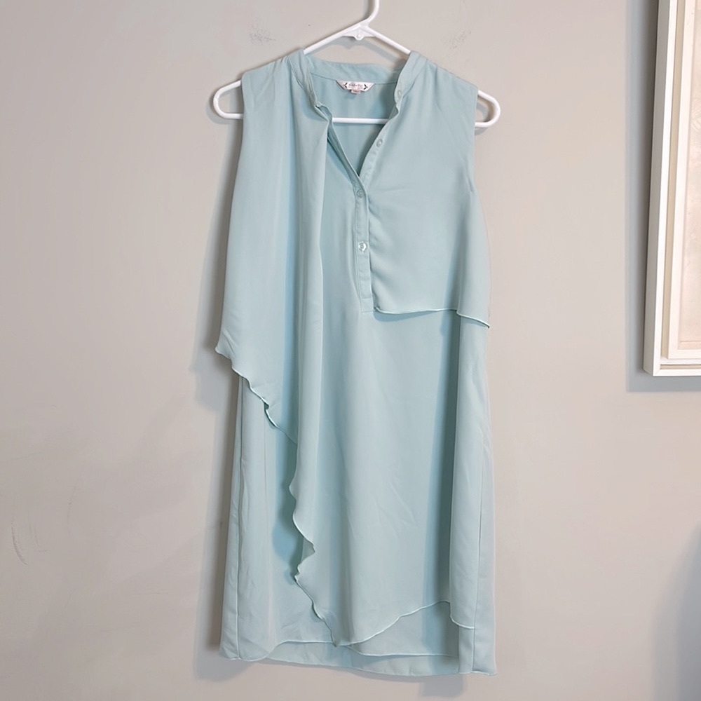 Nanette Lepore mint green flowy dress
